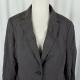 Banana Republic Petites Stretch Wool Career Professional Jacket Blazer Womens 12