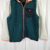 LL Bean X Todd Snyder Hi-Pile Sherpa Zip Pattern Shirt Jacket Shacket Mens XXL