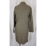 Richard Christopher Neiman Marcus woven linen wool blend dress and jacket set Womens 6