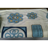 1994 True Lovers Knots EZ Intl Fabric Panel Susan Mckelvey Quilt Medallions