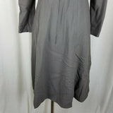 Pauline Trigere Bonwitt Teller Worsted Wool Fit & Flare Dress Womens S M Vintage