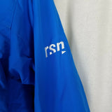 Descente DNA RSN Bright Cobalt Blue Nylon Winter Ski Parka Jacket Mens M Vintage