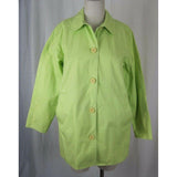 LL Bean Petites All Weather Lightweight Cotton Trench Barn Coat Jacket Womens PS