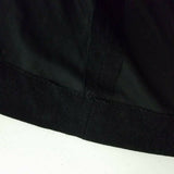 Vintage 70s Kiva Ltd Maxi Goddess House Dress Womens S M Black Gathered Ruched