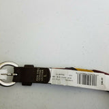 G.H. Bass Colorful Leather Braided Chain Link Loops Buckle Belt Women's L 39"