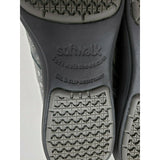 SoftWalk Grey's Anatomy Meredith Black Metallic Leather Clogs Shoes Women's 6 W