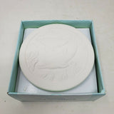 Beachcomber Terracotta Sea Coasters Dolphins Waterproof Thirsty Stone 3D Raised