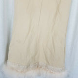 Miss Blumarine Velvet Metallic Fur Jeweled Dressy Dress Girls 8 Italy Flapper