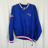 Vintage Pro Line Starter NE Patriots NFL T-Snap Windbreaker Shirt Jacket Mens XL