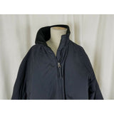 LL Bean Fleece Lined Jacket Nylon Windbreaker Full Zip Up Bomber Style Womens M