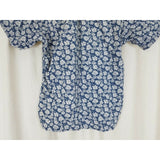 Vintage Tommy Jeans Short Sleeve Floral Print Button Down Hawaiian Shirt Mens L