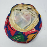 Bright Loud Painters Newsboy Cabbie Driver Flat Cap Hat Beret Vintage 80s Mens L