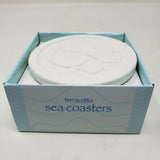 Beachcomber Terracotta Sea Coasters Butterfly Sun Flowers Waterproof Thirsty