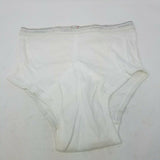 Vintage JOCKEY Classic Brief Y FRONT Briefs 34 36 NEW Gray White Tight Underwear