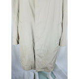 Vintage Gleneagles Placket Trench Coat Deep Pile Fur Removable Liner Mens 42R L