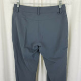 Eastern Mountain Sports Nylon Stretch Spandex Walking Camp Pants Womens S 2 Gray
