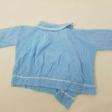 Vintage Youthcraft Double Breasted Collared Knit Cardigan Sweater Baby Boys 12M
