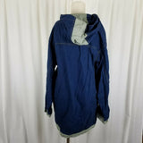 Pacific Trail Land Cruizer Hooded Pullover Cotton Canvas Jacket Womens XL Navy