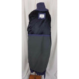 London Fog Cape Top Insulated Belted Buckle Spy Trench Coat Womens 12 Purple