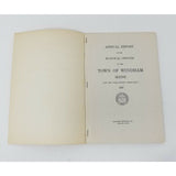 Annual Report Town Officers of Windham Maine February 1 1947 Cumberland County