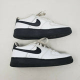 Nike Air Force 1 GS Youth Size 6Y White Black Athletic Sneakers Shoes Womens 8