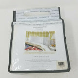 Vintage Liz Claiborne Home Avril Twin Sheet Set 100% Cotton 240 Thread Count