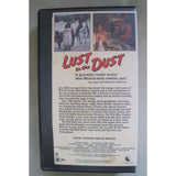 Lust in the dust VHS Cassette Tape Hard Plastic Clamshell Case Western Comedy