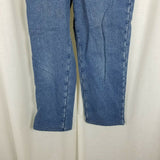 LL Bean Double L Relaxed Fit Fleece Lined Denim Blue Jeans Womens 4R Insulated
