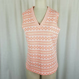 Marty Gutmacher Twinset Tank Top Blazer Sweater Jacket 70s Polyester Womens S M