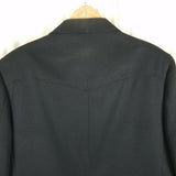 Vintage American Original Black Western Blazer Jacket Sportcoat Mens 46R USA