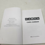 Games A Tale of Two Bullies Carol Gorman Uncorrected Proof Paperback 1st Ed Book