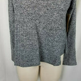 Threads 4 Thought Jersey Knit Sweatshirt Top Mottled Heathered Black Womens XS