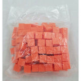 SI Math Manipulatives Orange Base Ten 10 Unit Cubes 100s Homeschool Educational