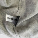 Express Stretch Long Length Plunge Neckline Tunic Knit Sweater Womens L Gray