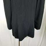 Jones New York Double Breasted Winter Wool Military Short Peacoat Coat Womens L