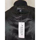 Pacsun Kendall & Kylie Eagles Roses Satin Bomber Jacket Womens M Boyfriend Look