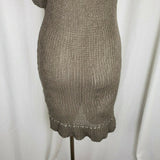 ANVRDIE Angels Never Die Knit Crochet Sweater Tunic Mini Dress Top Womens 1 S