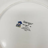 Vintage Sango Cafe Paris Ceramic Dinner or Serving Plate #4914 Bistro Chairs 94
