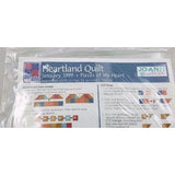 JoAnn Heartland Quilt Block of the Month January 1999 Pieces Of My Heart Sealed
