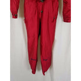 Vintage Phoenix Pharrago Insulated One Piece Winter Ski Snowsuit Womens 10 Red