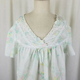 Enchantmates Miss Elaine 2 Piece Dressing Gown Robe Nightgown Womens M Vintage