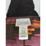 Cedar Canyon Woven Jacket Southwestern Tapestry Tribal Coat Jacket Womens L