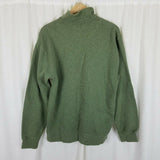 Orvis 1/4 Zip Pullover Sweater Sweatshirt Mens M Funnel Neck Henley Classic