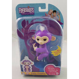 Fingerlings Baby Interactive Monkey Mia Purple 40 Sounds Finger Toy Fingertips
