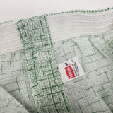 Vintage Hanes Drop Seat Crosshatch Boxers Shorts Underwear Cotton Mens 34 70s
