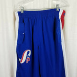 Vintage Southpole All Players League Racing Stripes Snap Off Track Pants Mens L