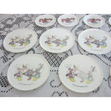 Vintage 1995 Looney Tunes Plastic Tea Set Bugs Bunny Warner Bros. Chilton Globe