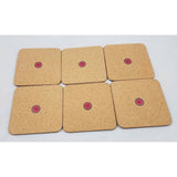 Pimpernel Floral Alphabet Coasters Letter C Chrysanthemum Box England Set of 6
