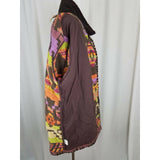 Cedar Canyon Woven Jacket Southwestern Tapestry Tribal Coat Jacket Womens L