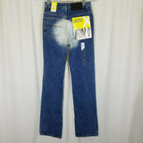 Express Low Rise Boot Cut Jeans Shadow Whisker Acid Washed Sexy Womens 2 Denim